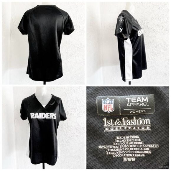 Team Apparel Raiders fans black jersey bundle of two pices size 3X and Medium - Picture 4 of 5
